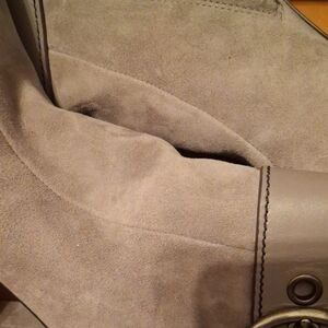 Coach Gray Ankle Booties